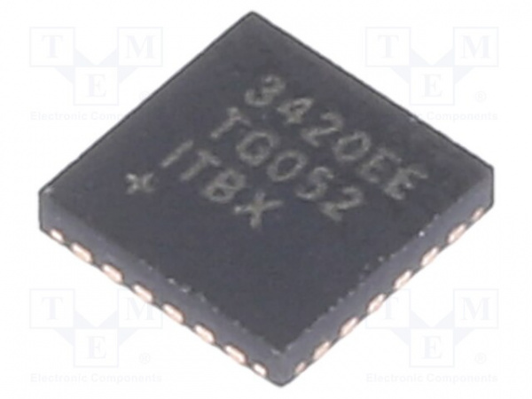 MAX3420EETG+
